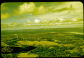 Saipan 1956, No. 0034 Tinian Beyond Lake Susupe and the Airport from Tapochau